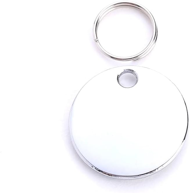Personalized Dog/Cat Cute Paw Pet ID Tag with Unique Laser Engraving Name and Phone Number for Pet Collar or Key Chain (Green)
