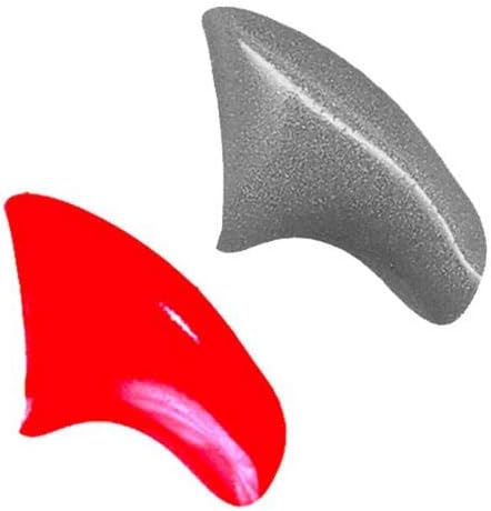 Ornament Combo Soft Nail Caps Cats Claws 40pk (20 Red - 20 Metallic Silver) Medium Size
