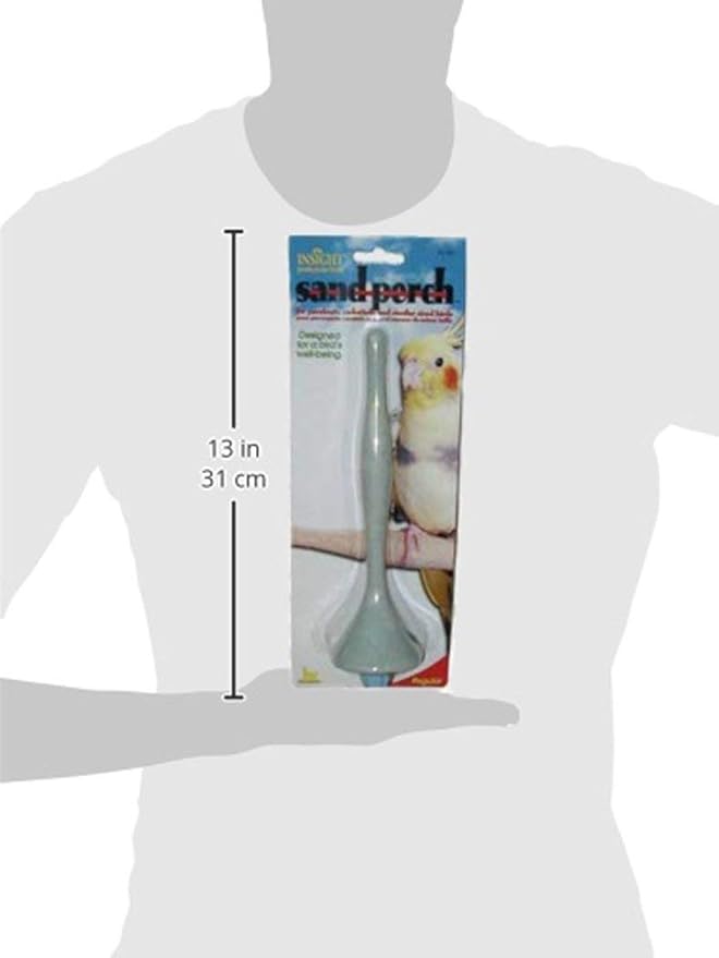 JW Pet Company Insight Sand Perch Bird Accessory, Regular, Assorted Colors