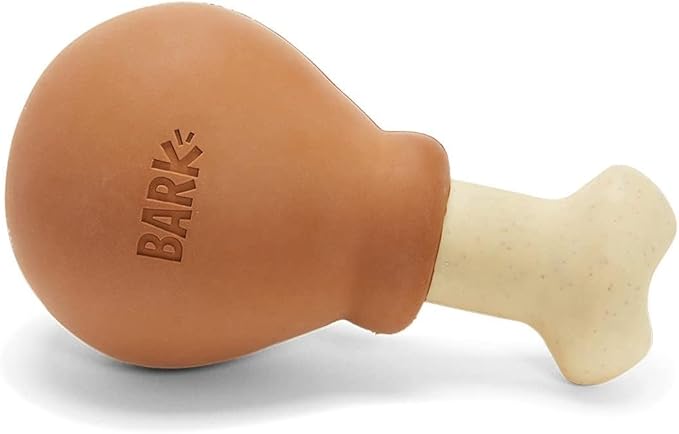 Barkbox Super Chewer Tough Dog Chew Toys for Aggressive Chewers, Dental Stimulating (Turkey - Large)