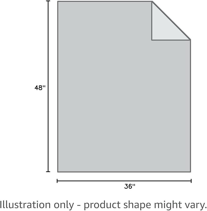Bone Dry Embossed Bone Print Pet Blanket, 36x48", Gray