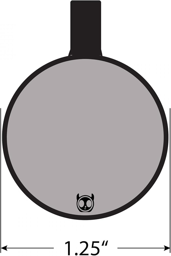 Silent Dog Tag Personalized with 5 Lines of Custom Deep Engraved Durable Soundless Silicone Pet ID Name Tag Round Sunset Orange