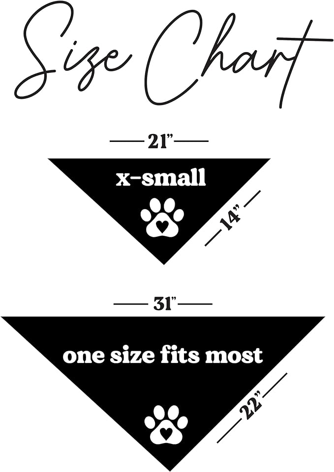Do Not Pet Triangle Dog Bandana (Black OS 157)