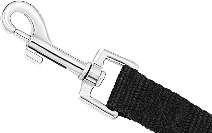 Dog Leashes,Long Dog Leashes for Puppy Training,15FT 20FT 30FT 50FT 100 FT Long Puppy Lead for Large Medium Small Dogs Outside Walking, Playing(30 feet, Black)