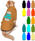 Custom Dog Clothes with Photo Name Logo Personalized Dog Sweaters for Small Medium Large Dogs Breathable Warm, Peru, L