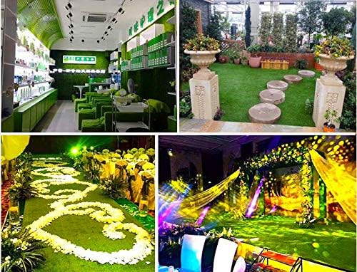 Petgrow Synthetic Artificial Grass Turf 5FTX18FT for Indoor Outdoor Dog Synthetic Grass Mat, Party Wedding Christmas Balcony Garden Astro Turf Rug,Drainage Holes Faux Fake Grass Rug Carpet for Pets