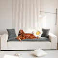 Sofa Cover Fuzzy Couch Cover for Pet, Couch Covers for Dogs Washable Non-Slip Sofa Slipcover Cushion Protector Pets Friendly Mat Bed