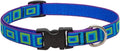 LupinePet Originals 3/4" Sea Glass 15-25" Adjustable Collar for Large Dogs