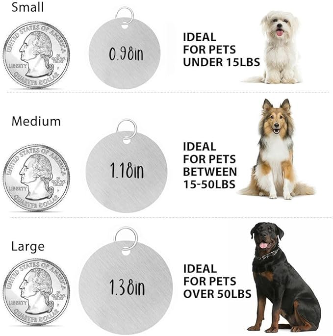 MYXGY Colorful Dog Tags Personalized, Engraved Dog Tags with Colored Printing for Pets, Customizable Cat Collar Holder Tag (Cactus)