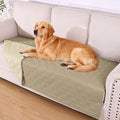 hyha Waterproof Dog Bed Blanket, Soft Pet Blankets, Waterproof Couch Cover for Dogs, Reversible Sofa Covers Washable for Furniture (40x70 Inch, Taupe/Beige)