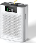 Air Purifier for Large Room up to 2300 Sq Ft, Honeyuan Air Purifiers for Pets, with PM 2.5 Display Air Quality Sensor, Aromatherapy, Child Lock, ZY3866G, off White