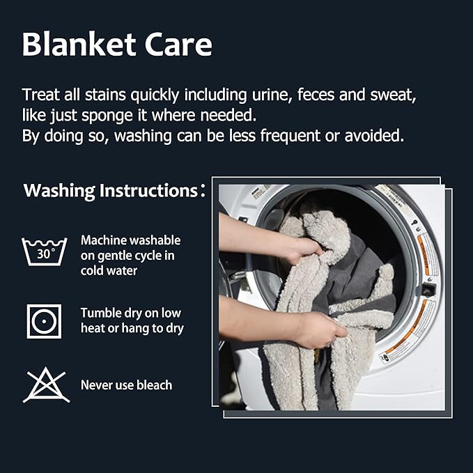 Kritter Planet Waterproof Dog Blanket, Reversible Water Proof Pet Blanket for Couch, Bed & Sofa, Washable Couch Covers for Large Dogs - Protects Furniture from Fur, Dirt, and Accidents