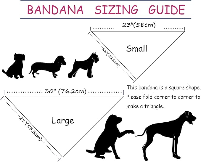 ARING PET Summer Dog Bandana-Cute Pink Dog Bandanas, Comfortable Pet Scarf Dogs Triangle Bibs for Small to Large Girl Dogs and Cats