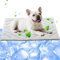 Dog Cooling Mat Self Coolings Foldable Cooling Pad for Dog in Summer Coolings Mat for Dogs and Cats Machine Washable (Rectangle,Gray, Medium-36 L x 23" W)