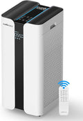 CleanForce Extra Large Air Purifier for Home Large Room,H13 HEPA Air Purifier with Carbon,Covers 3000ft² Office,Bedroom,Industrial Environment,Remove 99.97% Dust,Smoke,Odor,Pollen,VOCs MEGA1000 New