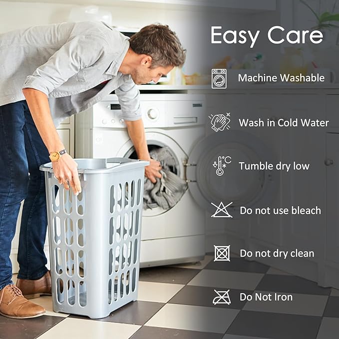 Waterproof Mattress Protector Full, Fitted Sheet Style Breathable Mattress Cover with Deep Pocket Fits Up to 18'', Noiseless Bed Cover for Kids Adults Pets, Machine Washable (Squares, Full)