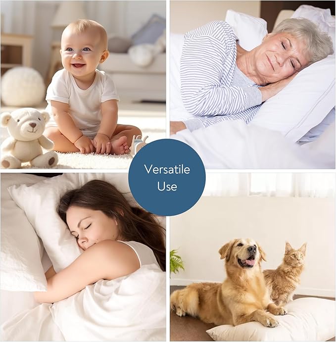 Washable Incontinence Bed Pads, Reusable Underpads for Kids, Adults, Elderly, Hospitals & Pets, Waterproof Bed Protector Pad for Bed, Sofa, Floor, Super Absorbent Bed Pad 34" x 52"- Black