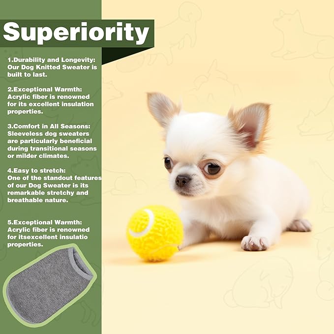 Cozy and Functional Dog Shirts for Small Puppies: Stretchable Black Attire with Easy-On Design, Ideal for Chihuahuas and Yorkies - Enhance Comfort and Playfulness on Chill Days Large