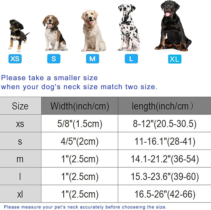 DOGWONG St. Patrick Dog Collar, Comfortable Adjustable Green Clover Pattern Dog Collar for Small Male Female Dogs,S