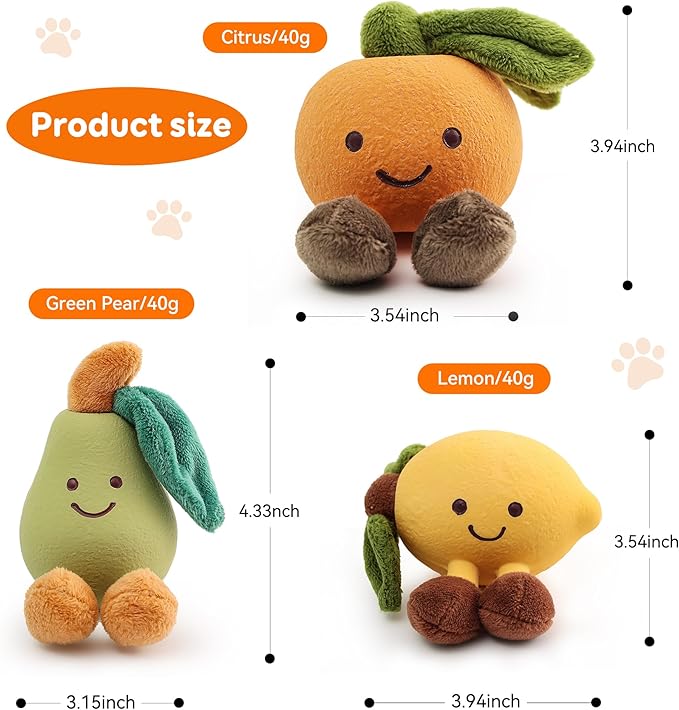 Dog chew Toys, Interactive Dog chew Toys, Suitable for All Types of Dogs who Like to chew and Interact. Sound pet Toys, Specially Designed for Dogs who Love to chew（Lemon Yellow）