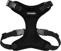 Voyager Step-in Pet Harness - All Weather Mesh, Adjustable Step in Harness for Cats and Dogs by Best Pet Supplies - Black, M