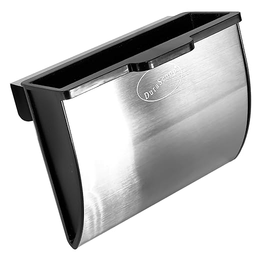 Cat Litter Scoop Caddy - Space-Saving, Wall-Mountable Litter Scoop Holder - Easy Hook Fitting for Pans – Metal Litter Scooper Holder Ensuring Stability