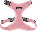 Voyager Step-in Pet Harness - All Weather Mesh, Adjustable Step in Harness for Cats and Dogs by Best Pet Supplies - Pink, L