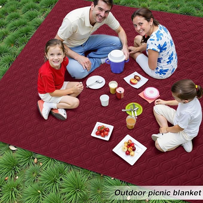 hyha Waterproof Dog Bed Blanket, Soft Pet Blankets, Waterproof Couch Cover for Dogs, Reversible Sofa Covers Washable for Furniture (30x53 Inch, Wine Red/Beige)