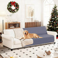 Waterproof Dog Bed Cover, Non-Slip Dog Blanket for Couch, Couch Covers for Dogs Washable, Pet Blanket for Furniture, Pet Bed Mat for Sofa, Car, Pet Supplies (68x82 Inch, Grey Blue)