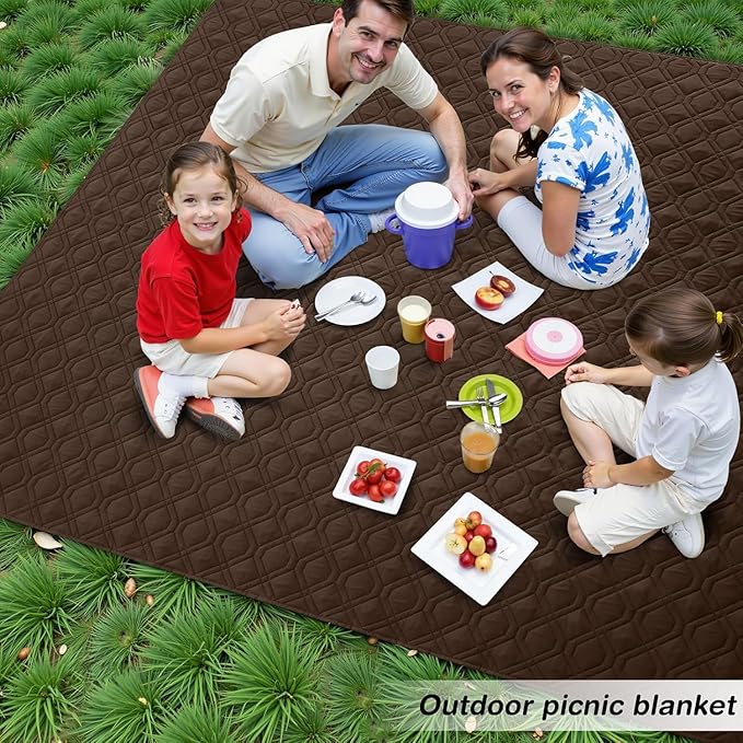 hyha Waterproof Dog Bed Blanket, Soft Pet Blankets, Waterproof Couch Cover for Dogs, Reversible Sofa Covers Washable for Furniture (40x50 Inch, Chocolate/Beige)