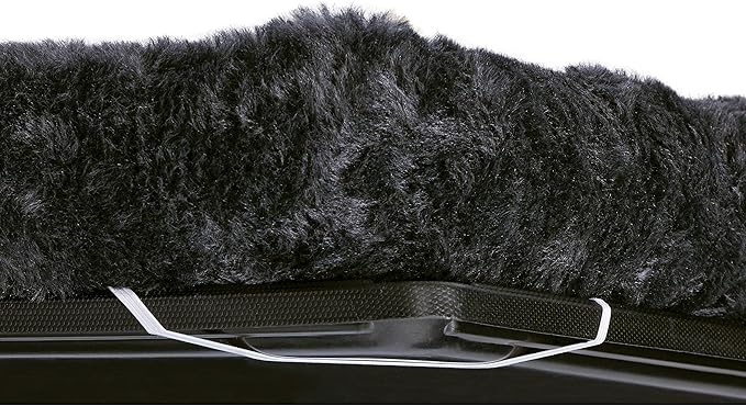 MidWest Homes for Pets QuietTime XXS Dog Bed – Gray Faux Fur Bolster, Ultra-Soft and Machine Washable, Fits 18-Inch Crates and Carriers, for Small Dogs and Cats