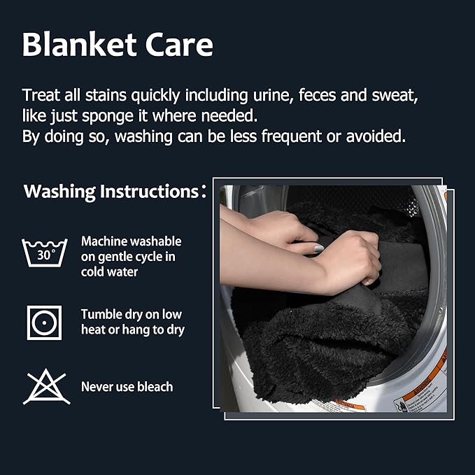 Kritter Planet Waterproof Dog Blanket, Reversible Water Proof Pet Blanket for Couch, Bed & Car, Washable Couch Covers for Medium Dogs - Protects Furniture from Fur, Dirt, and Accidents