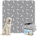 Washable Pee Pads for Dogs Large 54" x 54" 2-Pack Reusable Puppy Pads Pet Training Pads, Fast Absorb Dog Mats, Waterproof Whelping Pad, Non-Slip Protects Against Urine Leakage