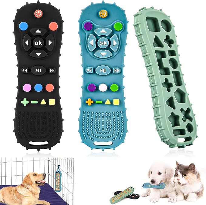 Natural Teething Rubber Chew Toy for Dogs - Stuffable Dog Toy for Extended Playtime - Chew & Fetch Toy for Puppies - for Small Puppies Tough Dog Toys for Aggressive Chewers Small Breed