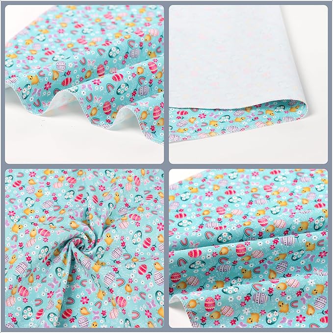 ARING PET Easter Dog Bandanas, Green Chick Eggs Pet Bandana Scarf Triangle Bibs for Puppy Small Medium Large Boy Girl Dogs Cats-L